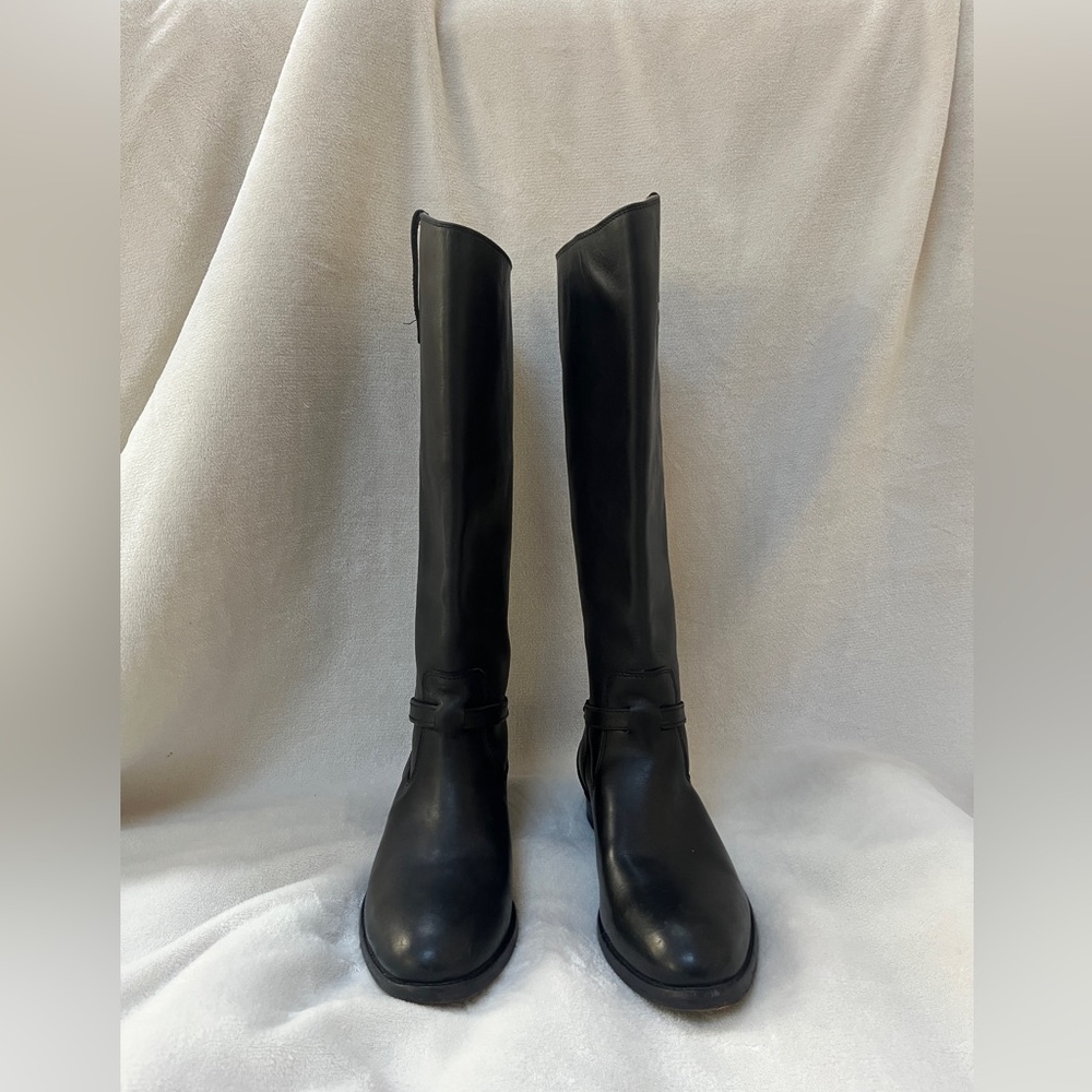 Frye Lindsay Tall Plate Riding Boots - Picture 3 of 16